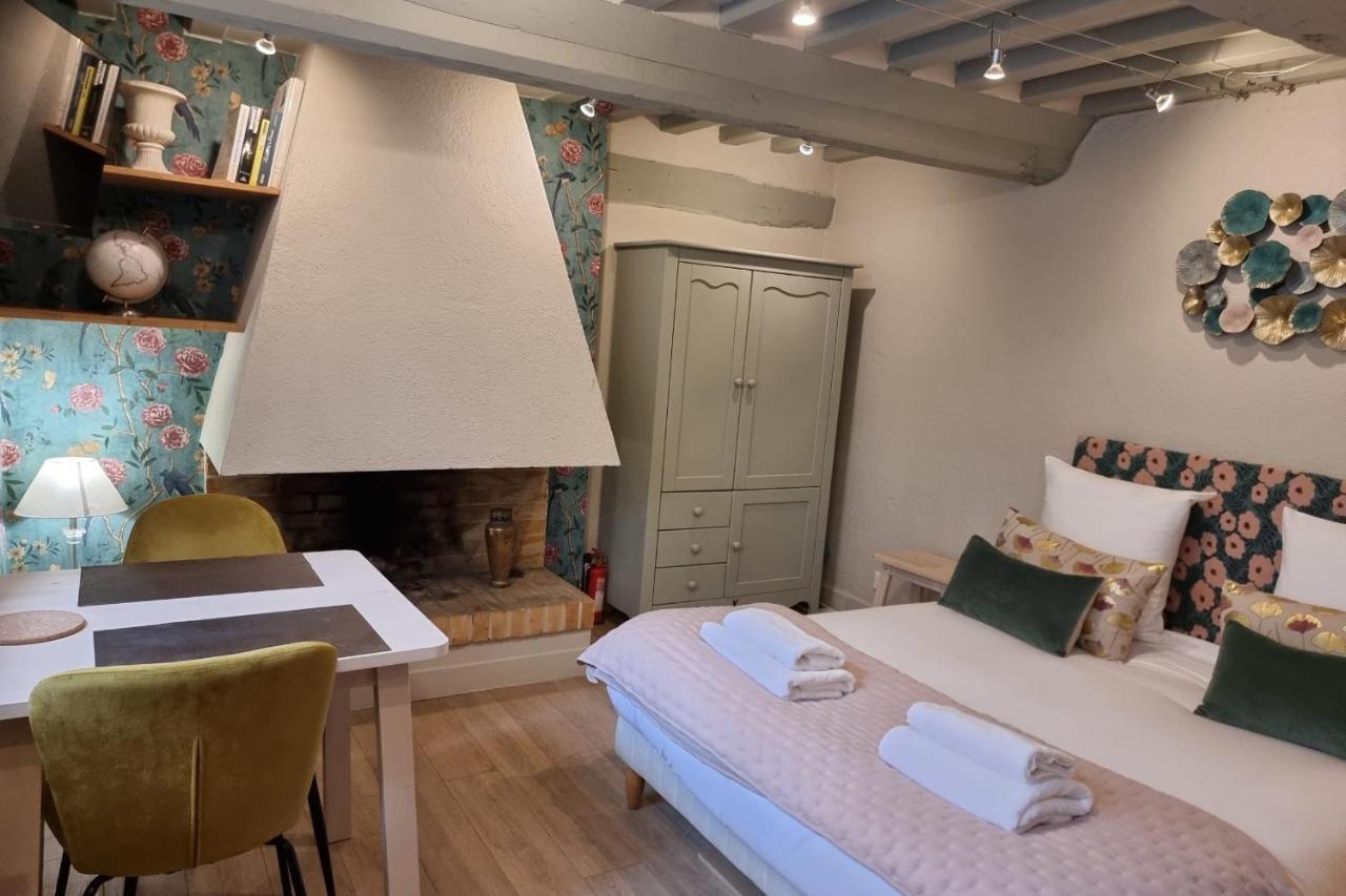 The Saint Jean Suite - Cozy For 2 - Center Honfleur With Fireplace المظهر الخارجي الصورة
