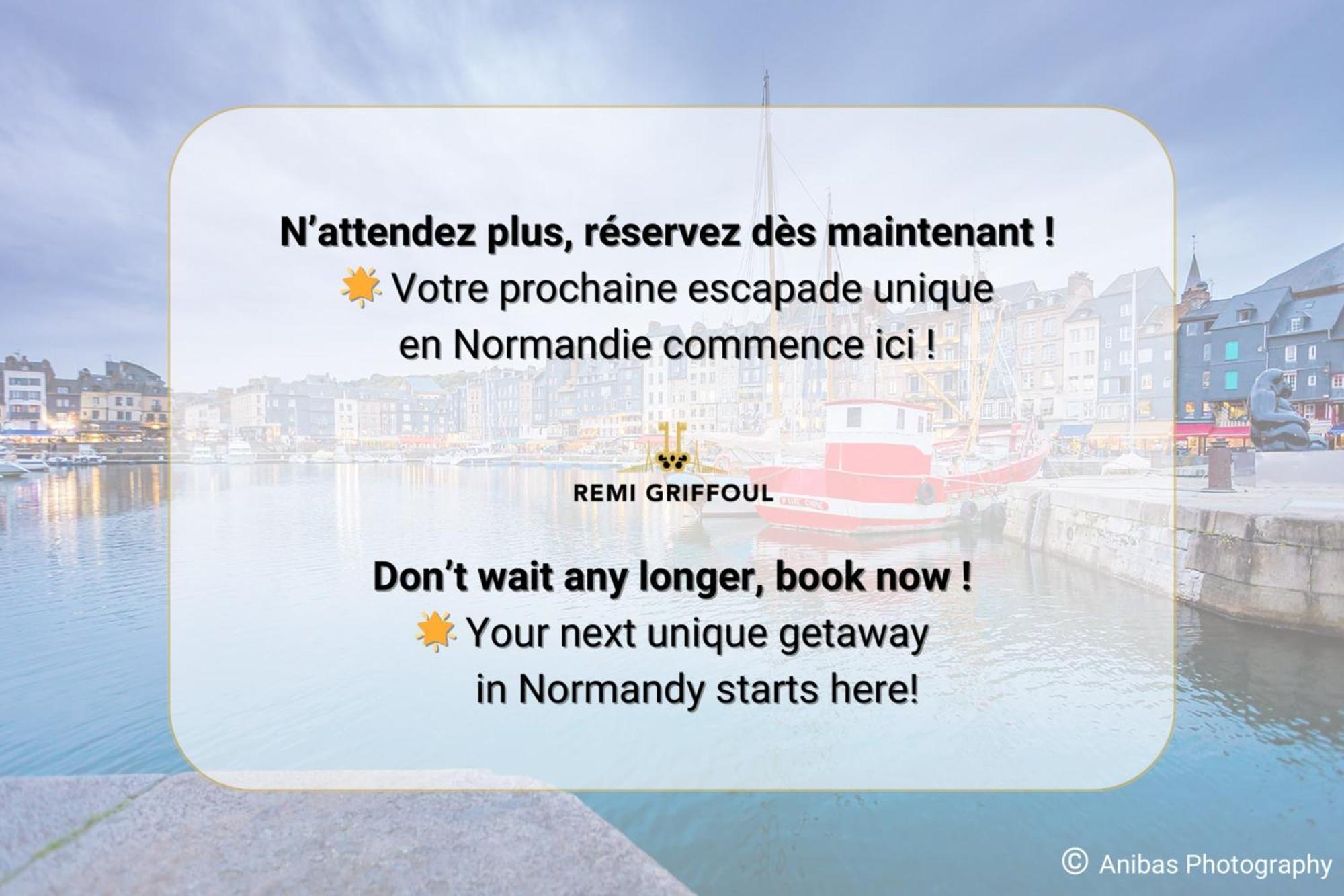 The Saint Jean Suite - Cozy For 2 - Center Honfleur With Fireplace المظهر الخارجي الصورة